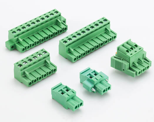 <p>5.08mm间距，可插拔接线端子，PCB江南在线器用于江南在线电线和印刷电路板，用于信号，数据和电力传输。</p>